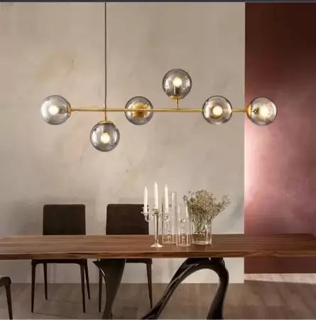 Luminaria pendente molecular