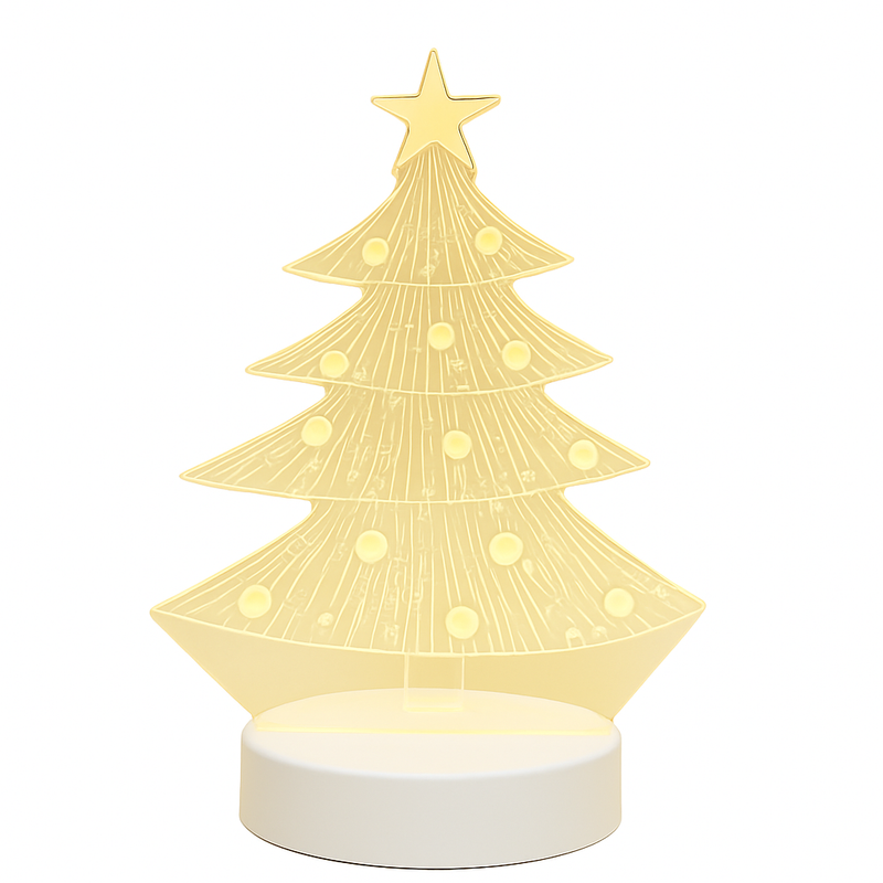 Luminária LED Árvore de Natal