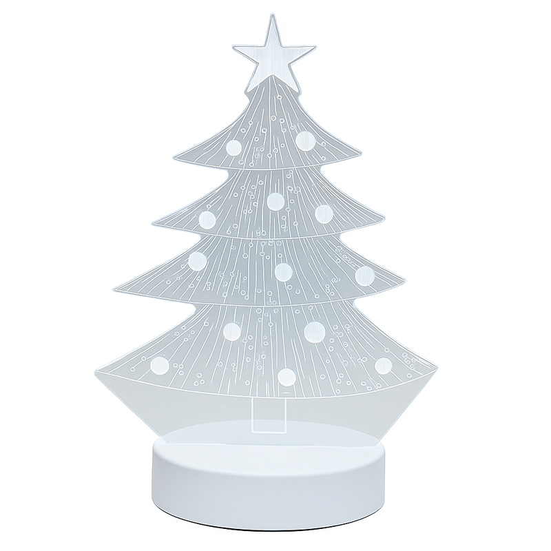 Luminária LED Árvore de Natal