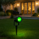 Luminária LED Espeto para Jardim Luz Verde Galaxy Led