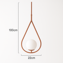 Pendente Drop Gota Cobre