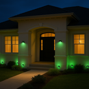 Refletor Led SMD Embuled - Luz verde