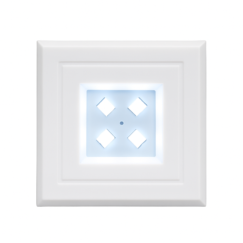 MINI SPOT POP QUAD BRANCO 6000K PIX