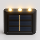 Arandela Solar 2 Fachos 6 Focos 3000K 2 unidades