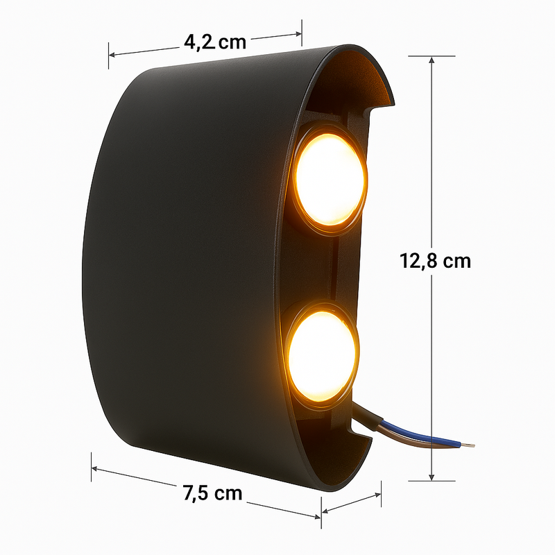 Arandela de Parede 2 Fachos
