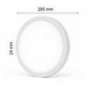 PAINEL REDONDO DE SOBREPOR 24W – 4000K