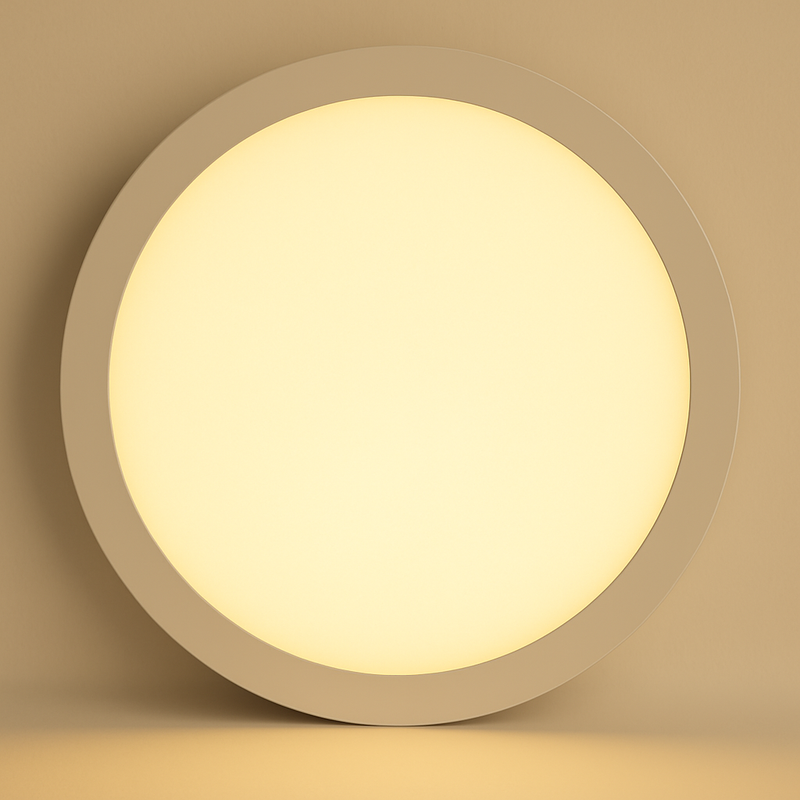 Painel Redondo de Embutir 24W – 3000K