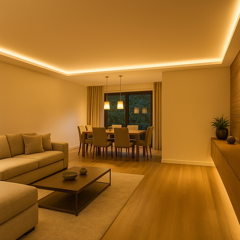 Fita LED COB 3000K Luminatti 18W