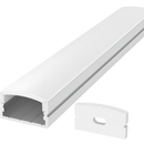 Perfil de Alumínio para Fita LED 17x07 Branco 3m
