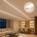 Perfil de Alumínio para Fita LED 17x07 Branco 3m