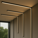 Perfil de Alumínio para Fita LED 17x07 Preto 2m