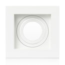 Spot Embutir Recuado Quadrado Branco MR16