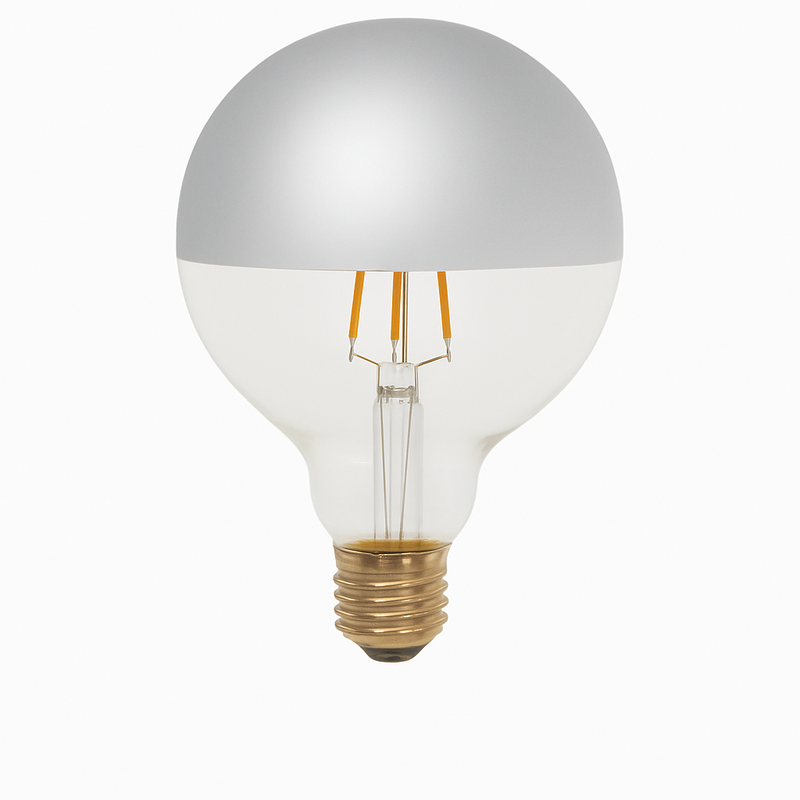 Lâmpada LED Defletora Prata