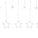 Cascata 138 LEDs Estrela 8 Funções