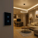 Interruptor Touch Wi-Fi Preto