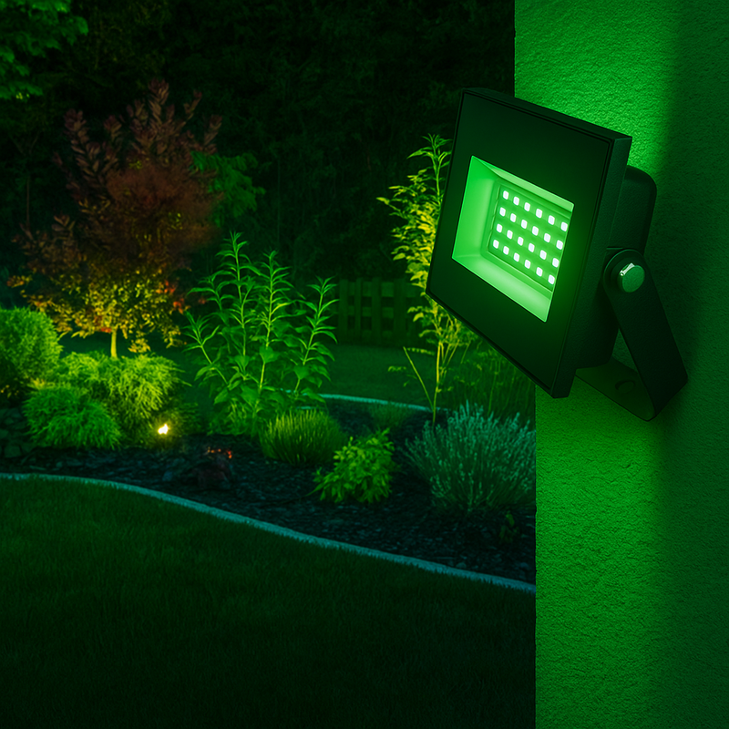 Refletor LED SMD ECO30 Verde