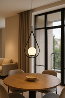 Pendente Drop Gota Preto