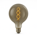Lâmpada Filamento LED Globo Fumê