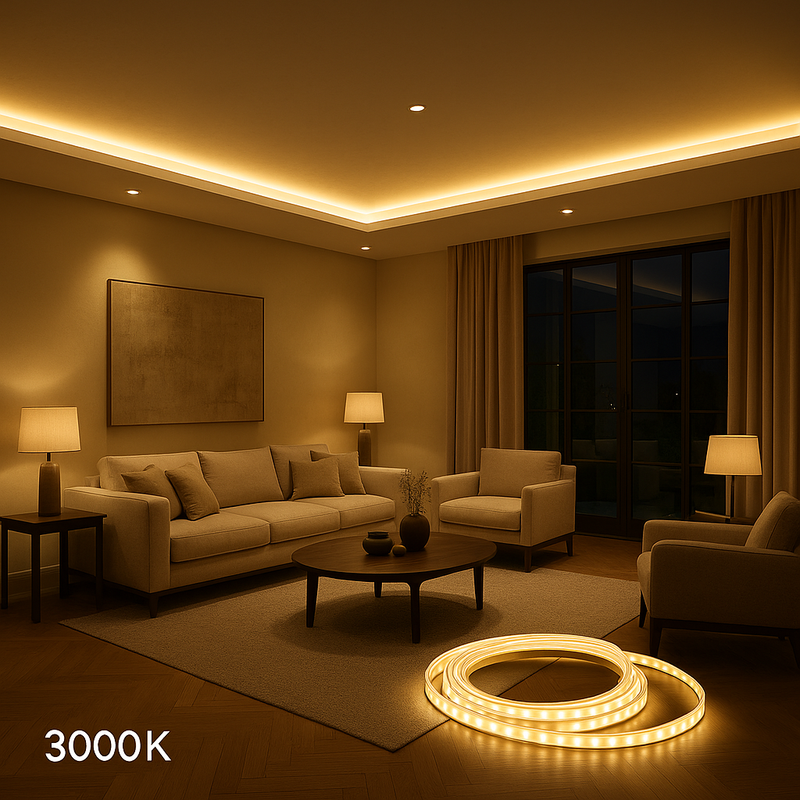 Fita LED COB Luminatti 10W 3000K