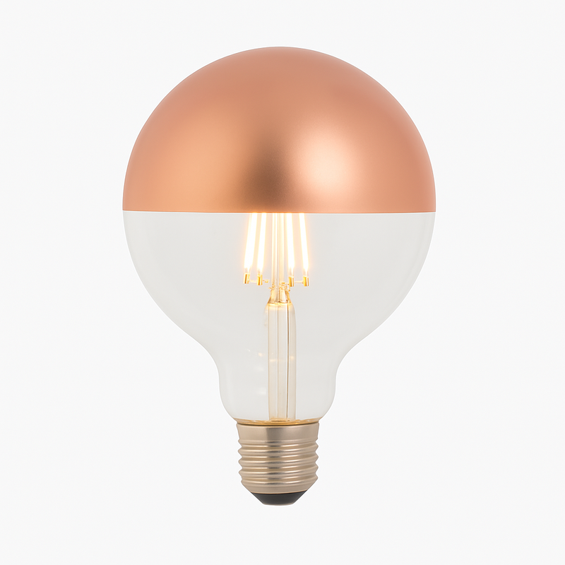 Lâmpada Filamento LED Defletora Gold Rose