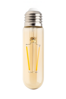 Lâmpada LED Filamento Bulbo T30 Âmbar
