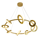 Lustre Circelt II Dourado - 3000k e 66W