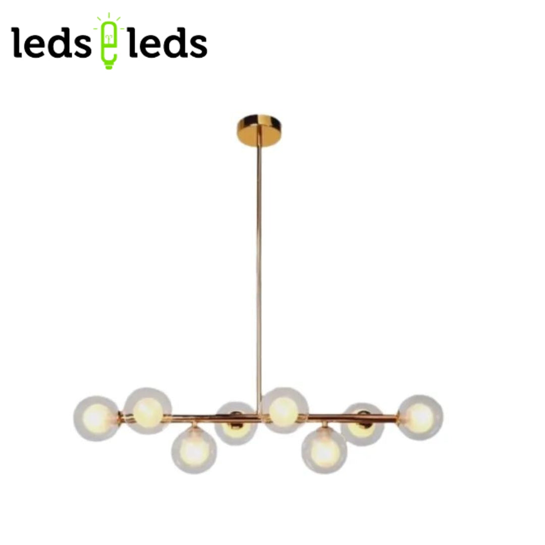 Luminaria pendente molecular