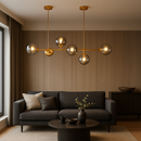 Pendente Luminária Molecular Dourada LM-005