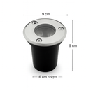 Balizador de Luz Embutida