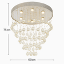 Lustre Cristal Pirâmide