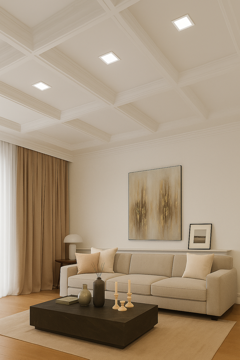 Luminária Painel LED Embutir 18W 4000K