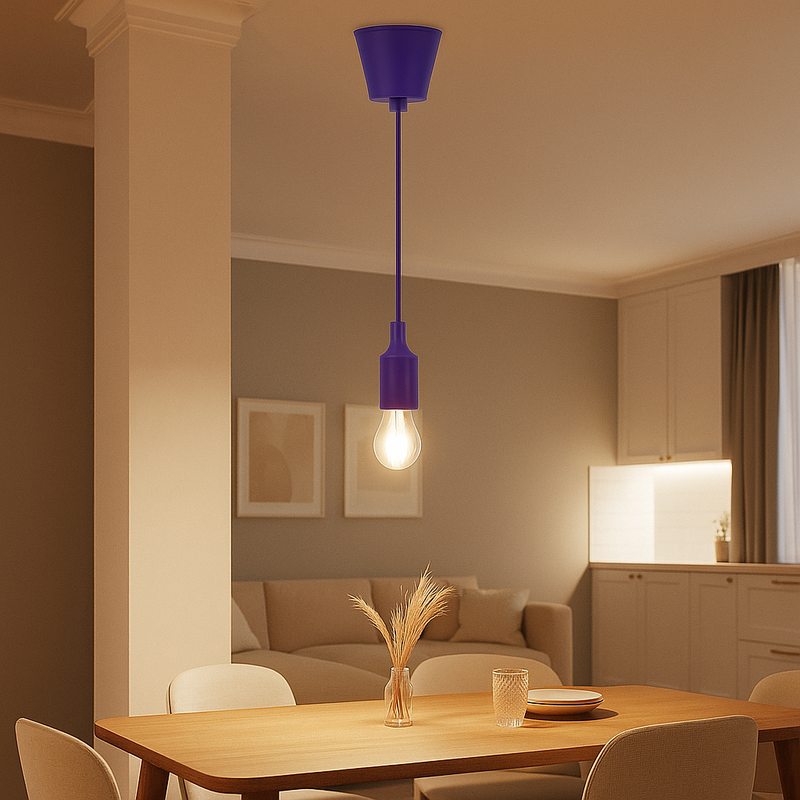 Pendente Uitario Roxo