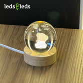 Abajur Ursinho com Iluminação Decorativa