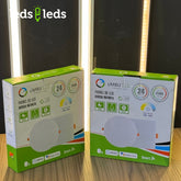 Luminária Led Borda Infinita Smart 3 cores 24w - 2400lm