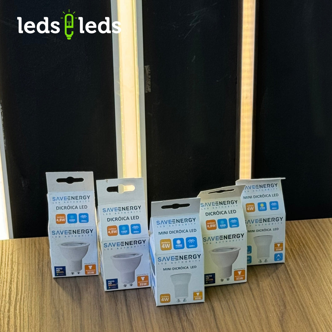 Mini Dicróica Led 35w - 285lm - Unid.