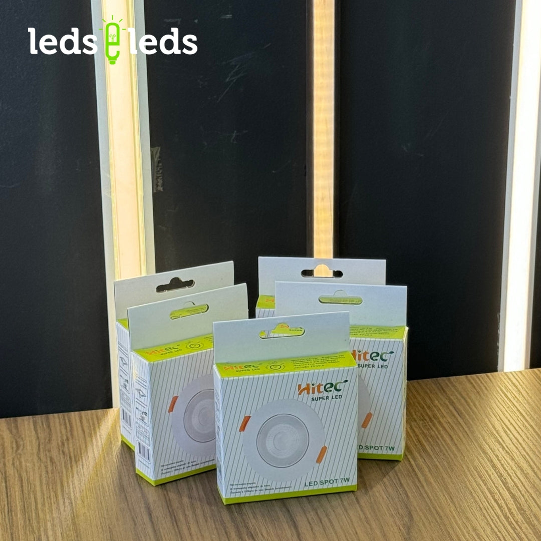 Spot Led 7w - Branco Quente