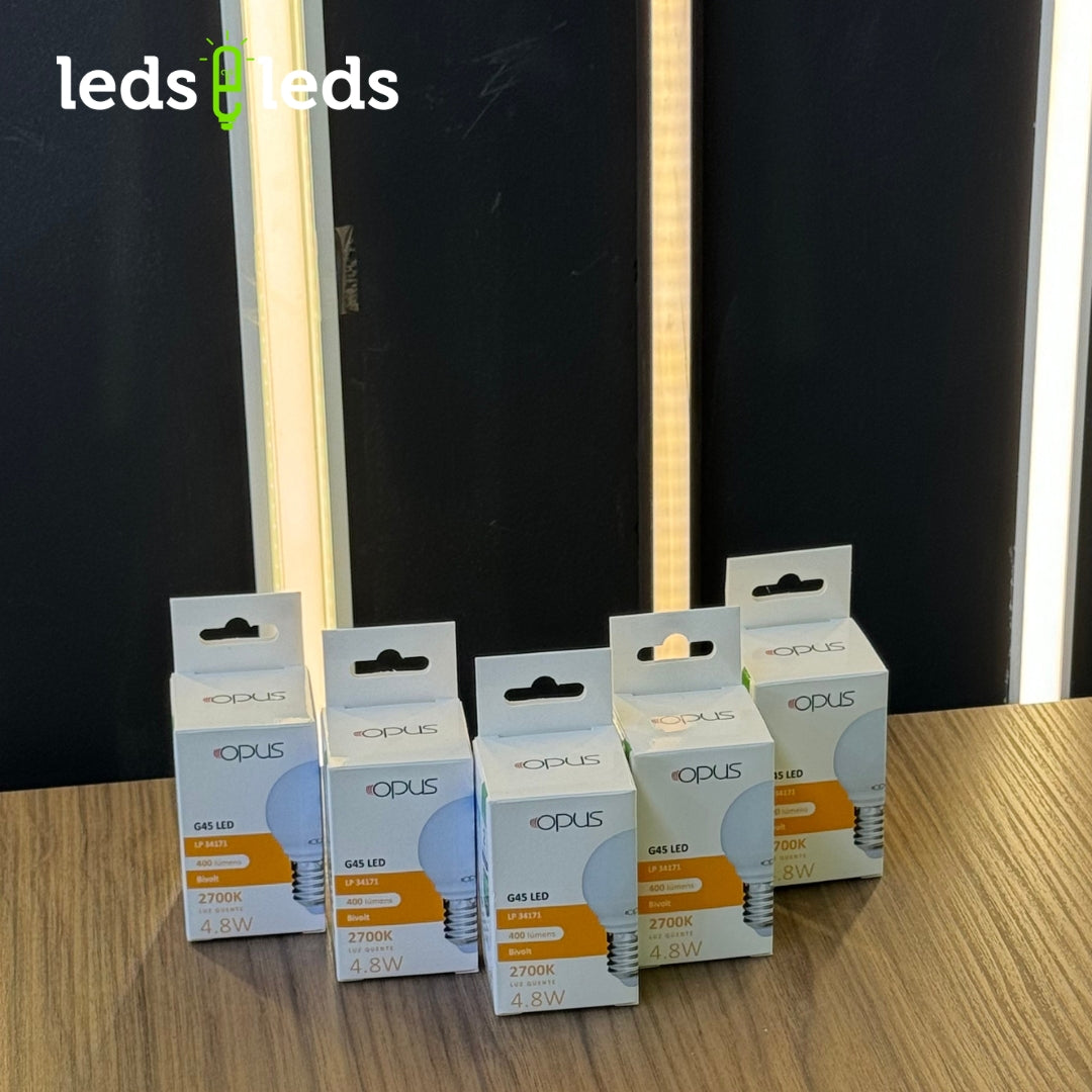 Lâmpada Led G45 - 400lm