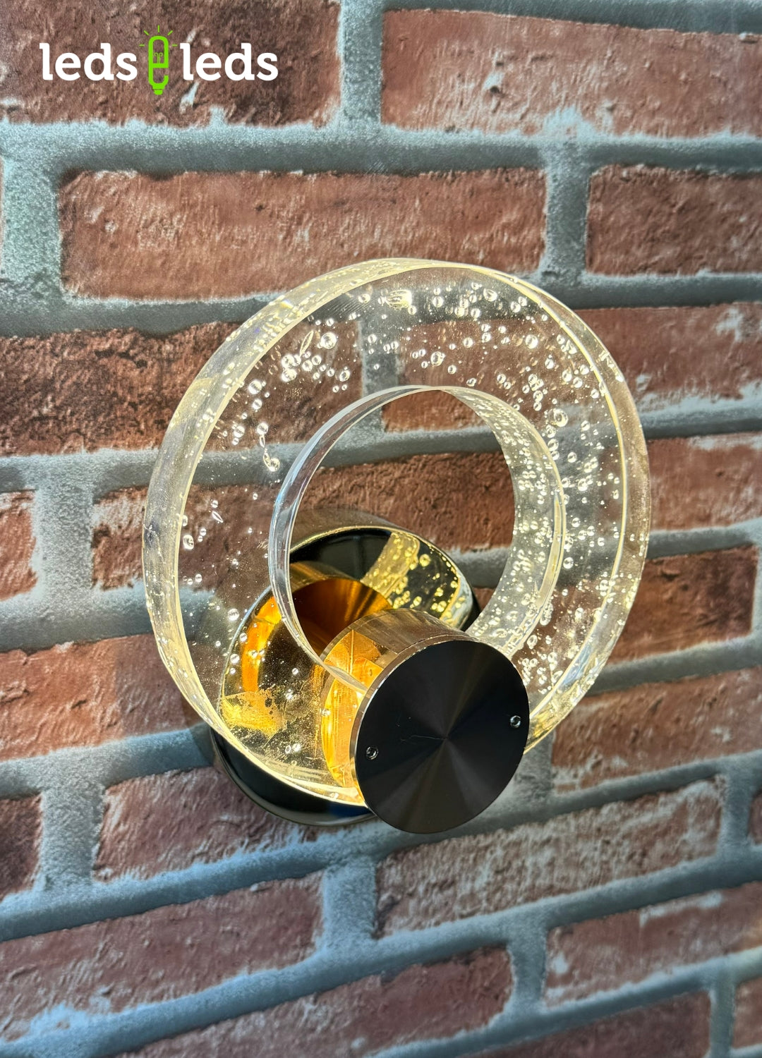Arandela Led Cristal Circular