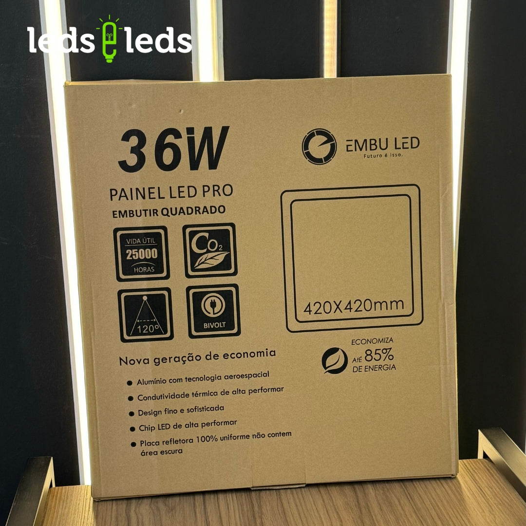 Painel de Led 42x42 cm