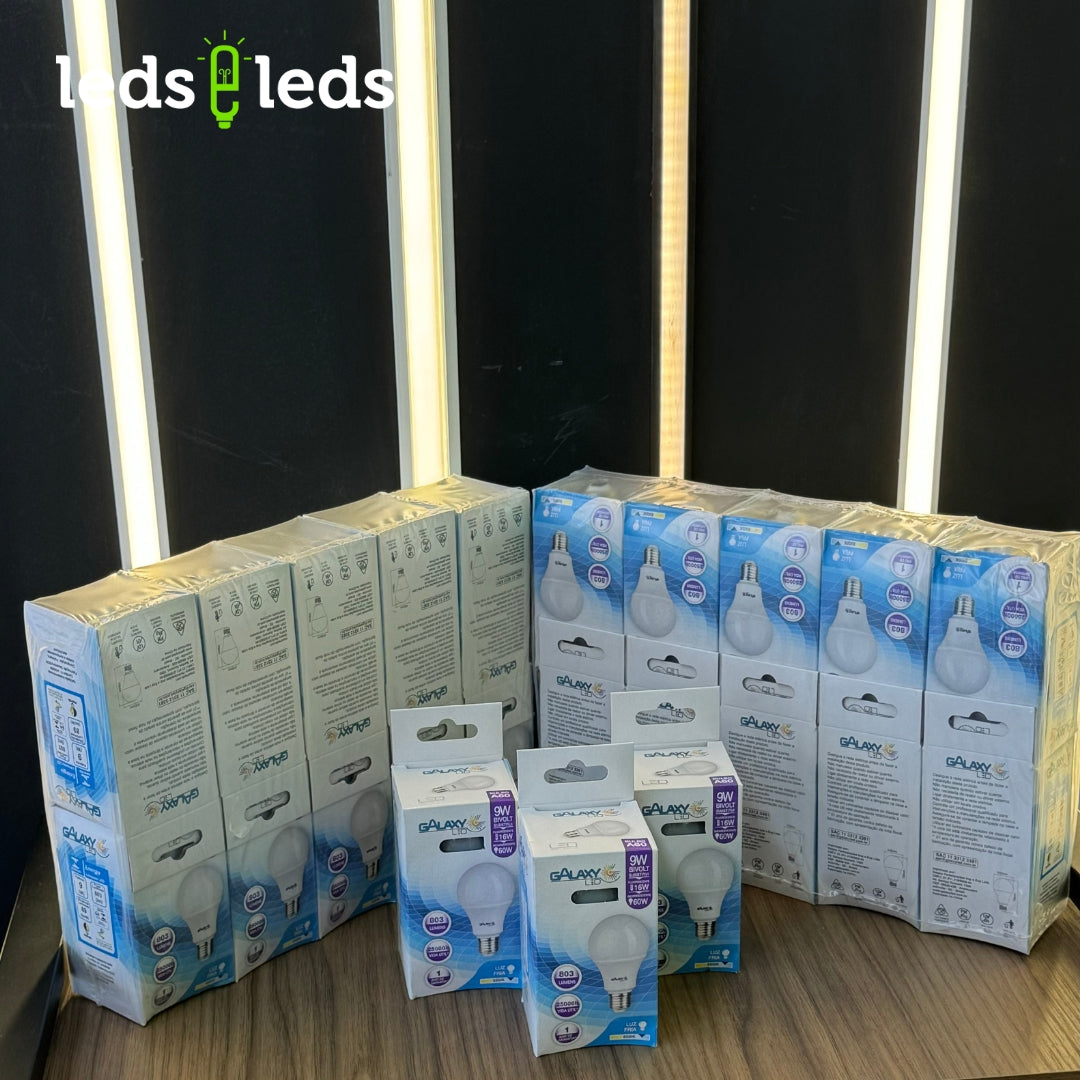 Lâmpada Bulbo Luz Fria 9w - und
